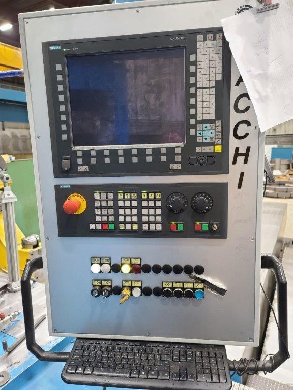 2015 TACCHI DB 132 HS TYPE 14X7000 Lathe, CNC Twin Turret | Industrial Machinery Exchange Inc.
