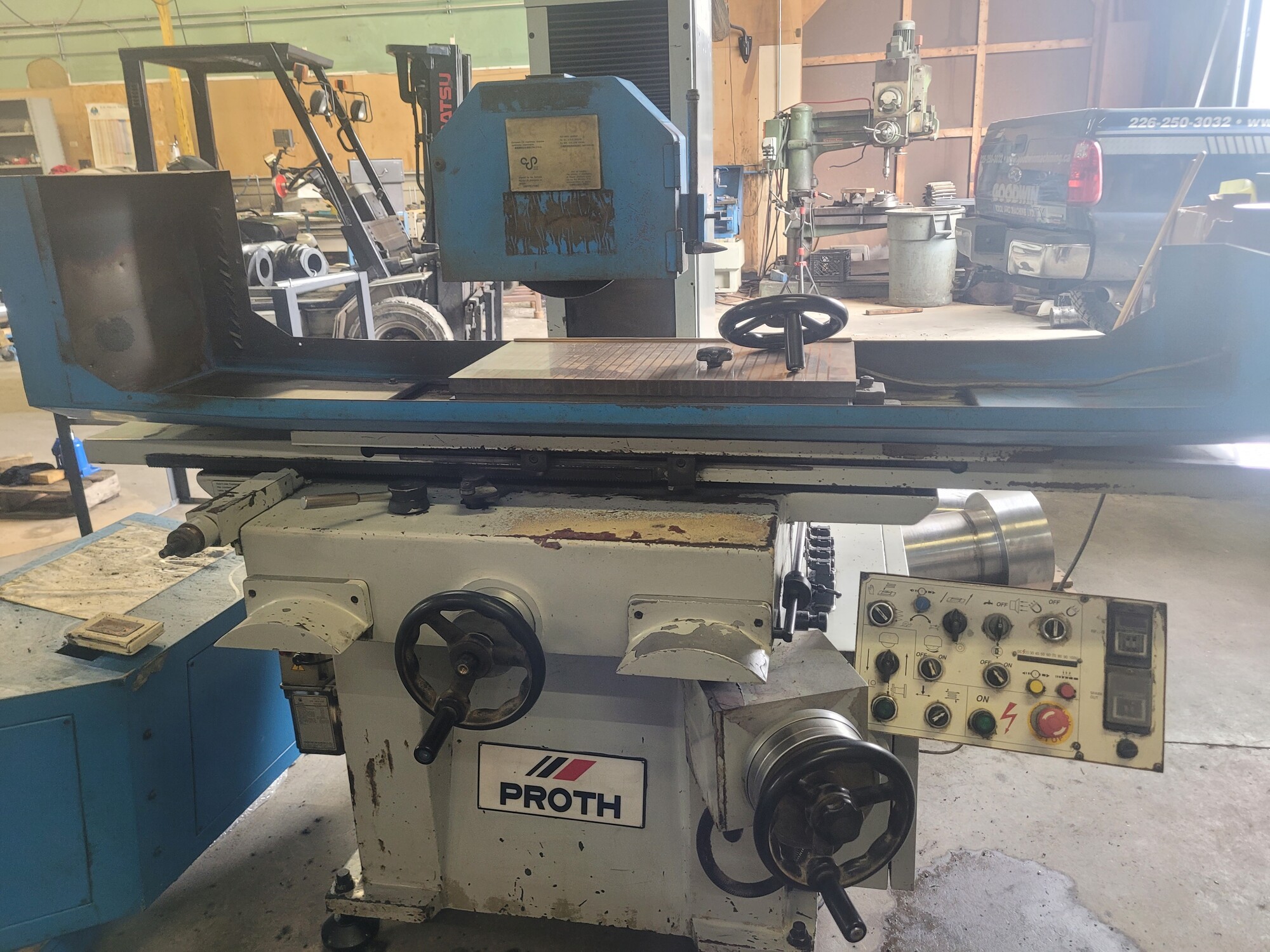 2000 PROTH PSGS 3060AH Grinders, SURFACE, RECIPROCATING TABLE, (Horizontal Spindle) | Industrial Machinery Exchange Inc.
