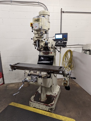 1991 First Knee Mill l c 1 1/2 vs Millers, TURRET | Industrial Machinery Exchange Inc.