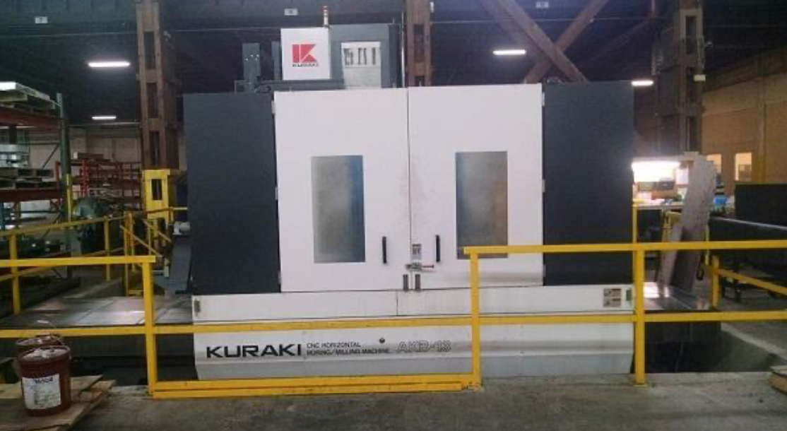 2013 KURAKI AKB-13 Boring Mills, HORIZONTAL, TABLE TYPE | Industrial Machinery Exchange Inc.