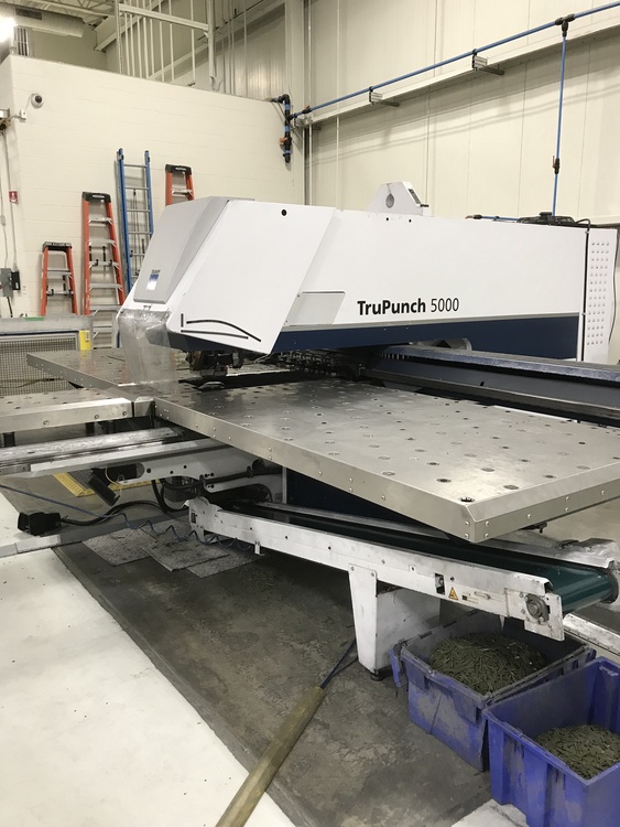 2013 TRUMPF TRUPUNCH 5000 Punches, TURRET, N/C & CNC - See Also F0124 | Industrial Machinery Exchange Inc.