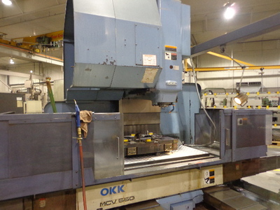 1998 OKK MCV 660 Machining Centers, VERTICAL, N/C & CNC - See Also M2833 | Industrial Machinery Exchange Inc.