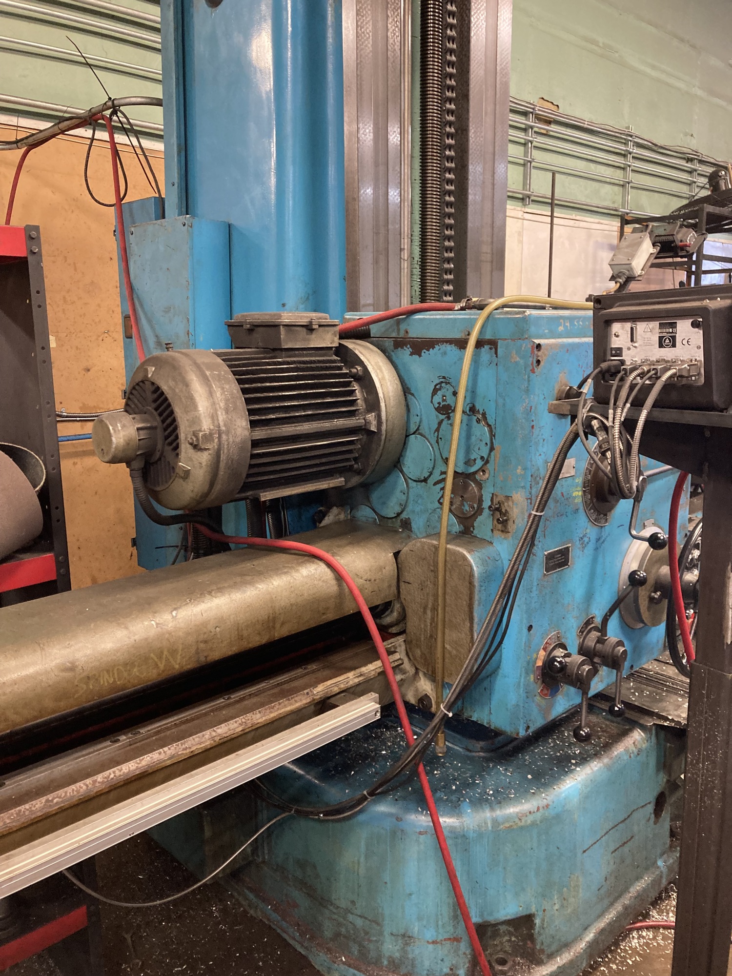 1981 TOS W 100 A Boring Mills, HORIZONTAL, TABLE TYPE | Industrial Machinery Exchange Inc.