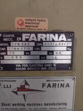 1988 FARINA CFO 306 Shears, POWER SQUARING (Inches) - See Also S4104 | Industrial Machinery Exchange Inc. (3)